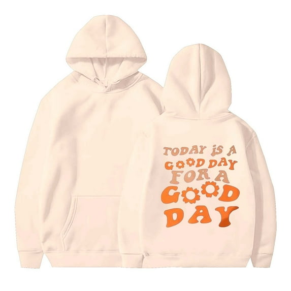 QASIEATN Hoodies for Lively Girls, Girls Puff Hoodies Cute Aesthetic Graphic Printed Long Sleeve Pullover Sweatshirts Preppy Clothes Teen Girls, Girls Fall Clothes