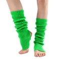 thumbnail image 1 of QASIEATN Leg Warmer for Women Long Leg Warmer Womens 80s Ribbed Knit Dance Sports Leg Warmer Summer Spring Fashion Clothing Accessories, 1 of 6