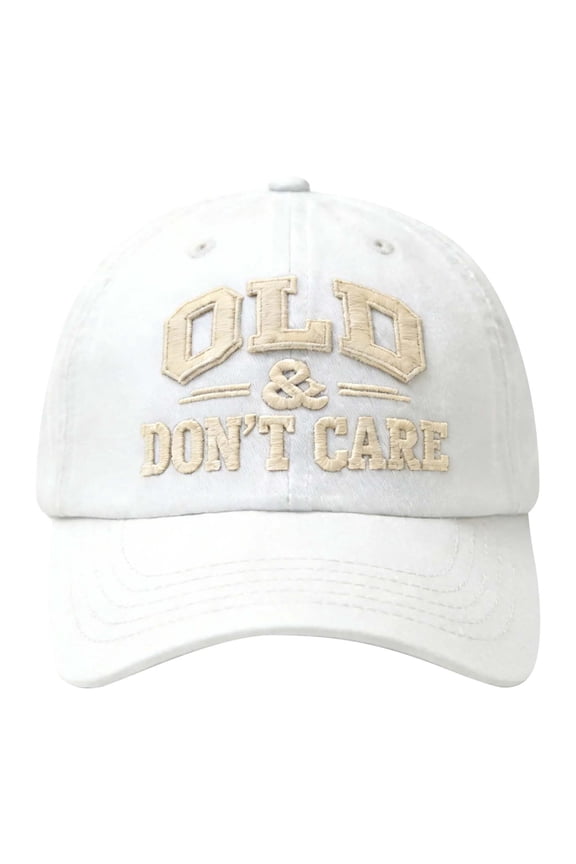 Men's Everyday Wear Accessories Vintage Funny Letter Embroidered Cotton Baseball Cap for Men Casual Solid Dad Hat Mens Visor Hat