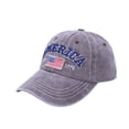 thumbnail image 1 of QASIEATN Modern Fit Baseball Caps for Women Commemorative Cap， States Anniversary Hat，Adjustable Patriotic Baseball Cap Fall Fashion Accessories, 1 of 4