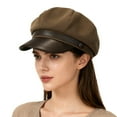 thumbnail image 1 of QASIEATN Modern Fit Beret Hat for Women Ladies' Woolen Hats for Autumn and Winter Artistic Painter Hats That Make The Look Versatile Fall Fashion Accessories, 1 of 4