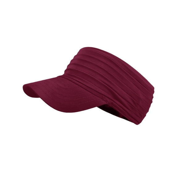 QASIEATN Popular Sun Hats for Women Sports Sun Visor for Women Lightweight Packable Stretchy Hats for Running Tennis Fall Fashion Accessories