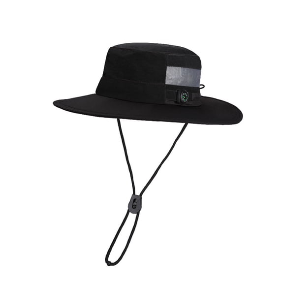 QASIEATN Relaxed Fit Bucket Hats for Men Outdoor Sun Hat for Men Wide Brim Fishing Boonie Hat Breathable Cap Fall Fashion Accessories