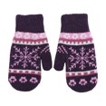 thumbnail image 1 of QASIEATN Relaxed Fit Gloves Mittens for Women Winter Knit Gloves Warm Full Fingers Women with Upgraded Anti Glove Fleece Lined Fall Fashion Accessories, 1 of 7