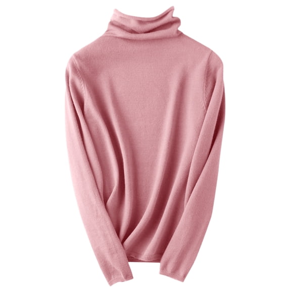 QASIEATN Sweaters for Graceful Women Fashion, Heaps Of Turtleneck Pullovers with Thick Slim Base Sweaters and Knits, Womens Fall Tops