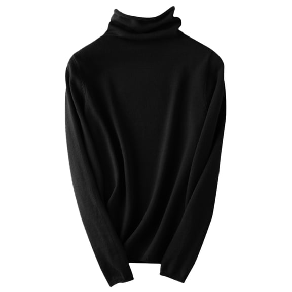 QASIEATN Sweaters for Graceful Women Fashion, Heaps Of Turtleneck Pullovers with Thick Slim Base Sweaters and Knits, Womens Fall Tops