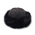 thumbnail image 1 of QASIEATN Unisex Beanie Hats Women's Ethnic Mongolian Style Mink Hat Winter Thickened Fleece Lined( Hat) Warm Unisex Cap for Cold Weather Fall Fashion Accessories, 1 of 2