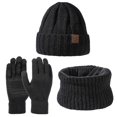 thumbnail image 1 of QASIEATN Winter Beanie Hat Scarf Gloves for Women Knit Hat Touchscreen Gloves Knited Neck Scarf Christmas for Women Winter Warmer Set Fall Fashion Accessories, 1 of 5