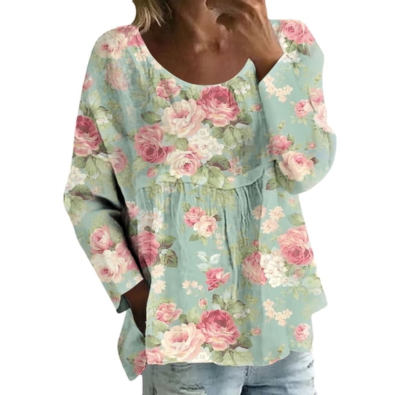 QASIEATN Women's Cardigan Sweaters Cute Print Button Down Knit Casual Long Sleeve Outerwear Tops for Fall Spring