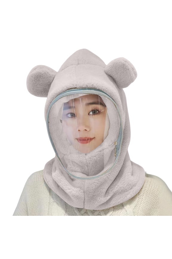 Women's Daily Clothing Essentials Womens Knitted Warm Hat Scarf Warm Hat Fashionable and Versatile Hat Winter Must Have Accessories