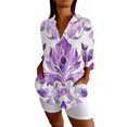 thumbnail image 1 of QASIEATN Womens Plus Size Workout Tops Long Sleeve 1/4 Zip Sun Hiking Athletic Shirts Shirts for Women, 1 of 5