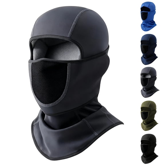 QATAINLAV Balaclava Ski Mask for Men Women Winter Cold Weather Gear for Outdoor Biking Snowboarding Motorcycle Black