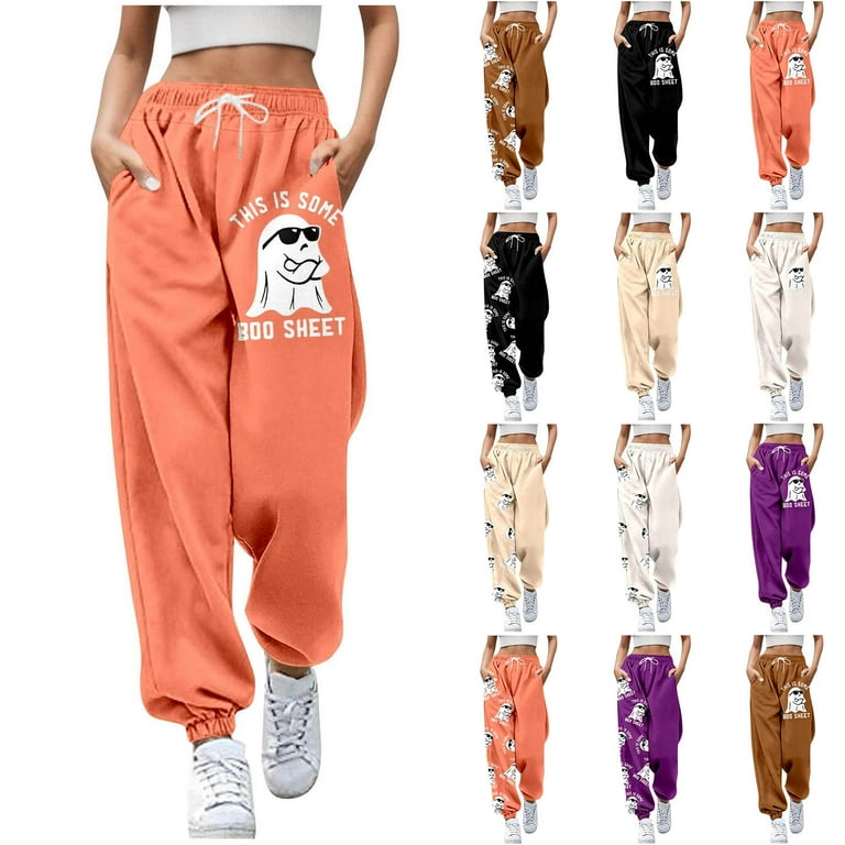 Cute halloween sweatpants hotsell