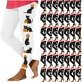 thumbnail image 1 of QATAINLAV Halloween Leggings for Women Tummy Control High Waisted Workout Yoga Pants Funny Graphic Prints Soft Legging Trousers Black M, 1 of 5