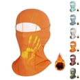 thumbnail image 1 of QATAINLAV Heat Reactive Balaclava Unisex Fleece Lined Warm Ski Mask Fashion Color Changing Heat Reactive Balaclavas Orange, 1 of 9
