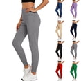 thumbnail image 1 of QATAINLAV Joggers for Women with Pockets High Waisted Athletic Sweatpants Tapered Lounge Pants Slim Fit Activewear Bottoms Red XXL, 1 of 7