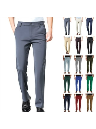 YUHGODO Men's Slim Fit Stretch Jeans Retro Distressed