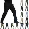 thumbnail image 1 of QATAINLAV Men's Ripstop Tactical Pants Big and Tall Stretch Cargo Pants Outdoor Lightweight Hiking Work Pants Plus Size Trousers with Pockets Ofertas Flash Del Dia Green M, 1 of 8