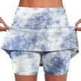 thumbnail image 1 of QATAINLAV Oversized Skorts for Women Stretch Soft Comfy Tennis Skirts Trendy Tie Dye Prints Yoga Bottoming Culottes Outdoor Casual Workout Skirt Pants My Orders Placed by Me Multicolor 4XL, 1 of 4