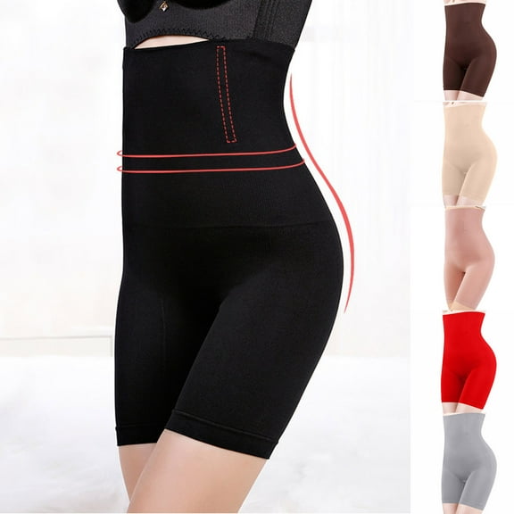 QATAINLAV Shapewear for Women High Waisted Tummy Control Shorts Solid Seamless Shape Panties Plus Size Underwear Beige XXXXL Mothers Day Gifts