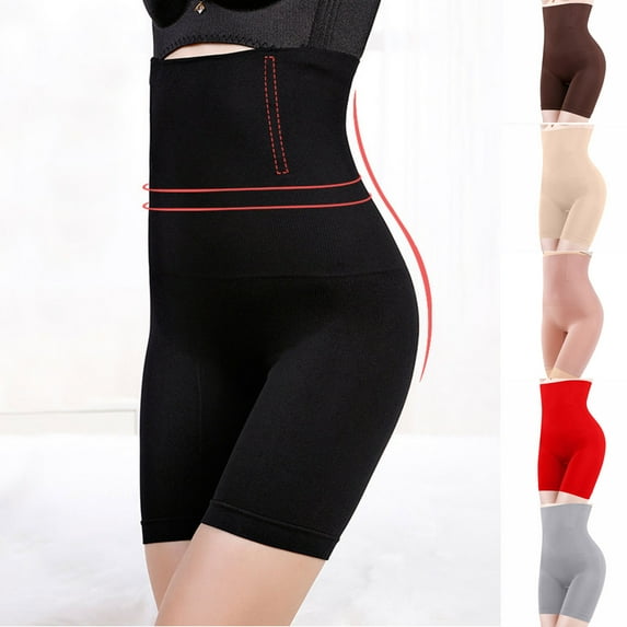 QATAINLAV Shapewear for Women High Waisted Tummy Control Shorts Solid Seamless Shape Panties Plus Size Underwear Coffee XXXL Mothers Day Gifts