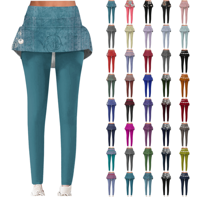 QATAINLAV Tennis Skirts for Women with Leggings Casual Milk Silk Soft