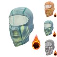 thumbnail image 1 of QATAINLAV Unisex Balaclava Temperature Sensitive Color Change Ski Mask Warm Winter Full Head Wrap for Hiking Cycling Orange, 1 of 7