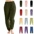 thumbnail image 1 of QATAINLAV Winter Pajamas Pants for Women Sherpa Fleece Thermal Pajama Bottoms Elastic Waist Warm Fuzzy Trouser Sleepewear, Green, L, 1 of 7