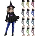 thumbnail image 1 of QATAINLAV Women's Halloween Striped Print Leggings Tummy Control High Waist Yoga Pants Full Length Stretch Tight Pant, Camouflage, S,, 1 of 10