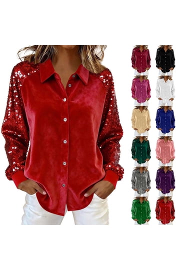 Holiday Party Tops for Women Dressy & Casual