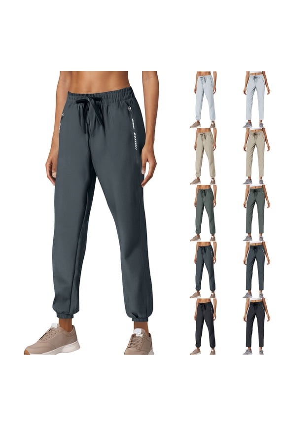 Womens Beeswan Stretch Pants Summer Quick Dry Breathable Workout Sweatpants Casual Open Bottom Straight Leg Plus Size Hiking Pants Army Green XL 2026