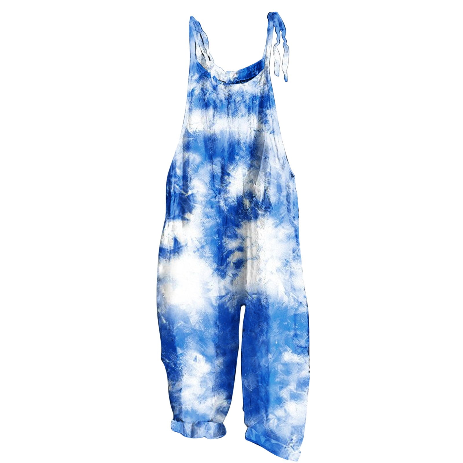 QATAINLAV Womens Rompers for Summer Jumpsuits Loose Casual Wide Leg ...