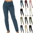 thumbnail image 1 of QATAINLAV Womens Yoga Pants with Pockets High Waisted Stretchy Pants Solid Causal Straight Leg Lounge Trousers Streetwear Gray M Weekly Prime, 1 of 7