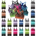 thumbnail image 1 of QATAINLAV Workout Set for Women Seamless Crop Tanks Tops and Elastic Waist Yogas Shorts 2 Piece Outfits Gym Running Tracksuits Light Blue, 1 of 3