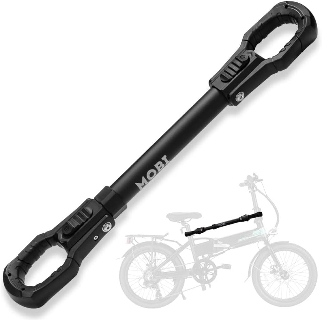 QATZ E Bike Frame Adaptor Fits Up to 100lbs for E Bike Hitch Platform ...