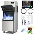 thumbnail image 1 of QAUSOU Commercial Ice Maker, 550 Lbs/24H With 360 Lbs Large Storage Air-Cooled Ice Machine For Ice Cube for Cafe,Restaurant,Home, 1 of 8