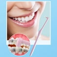 thumbnail image 1 of QAWAEY Orthodontic Tufted Interproximal Brush Tapered Singles Tip Cleaner For Braces Aligners And Wisdom-Teeth Grooves(J,Plastic), 1 of 5