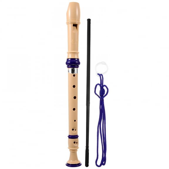 QAYOZ 1Set Assorted Color Soprano Recorder Flute for Beginner Music Instrument