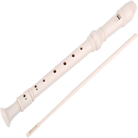 QAYOZ 8 Holes High Pitch Soprano Recorder Detachable with a Cleaning Bar Plastic Recorder Flute ABS Musical Instruments for Kids and Adults Beginners