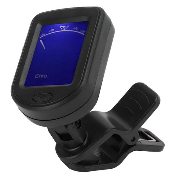 QAYOZ Clip On Tuner, Guitar Tuner Easy Operation High Sensitivity Metronome Mode For Playing