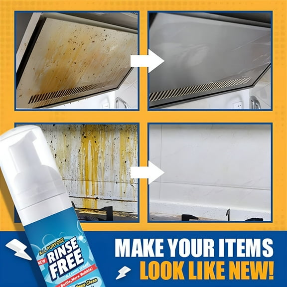 QAYOZ Heavy Duty Windex,Foaming Wet and Forget Shower Cleaner Clean Multi Functional Wood Cleaner for Bathtub,30ml