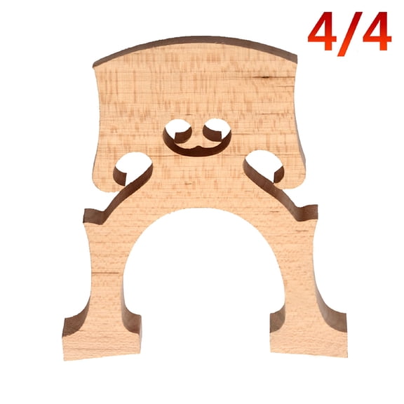 QAYOZ Professional Cello Bridge for 4/4 3/4 1/2 1/4 1/8 Size Cello Exquisite Wooden Material