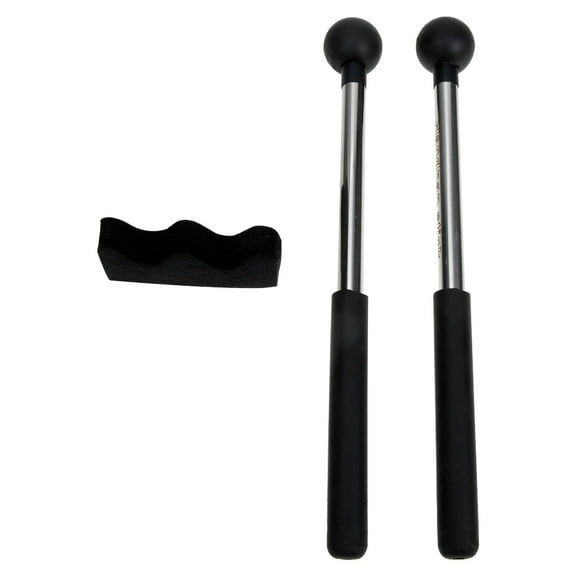 QAYOZ Steel Tongue Drum Mallets with Holder