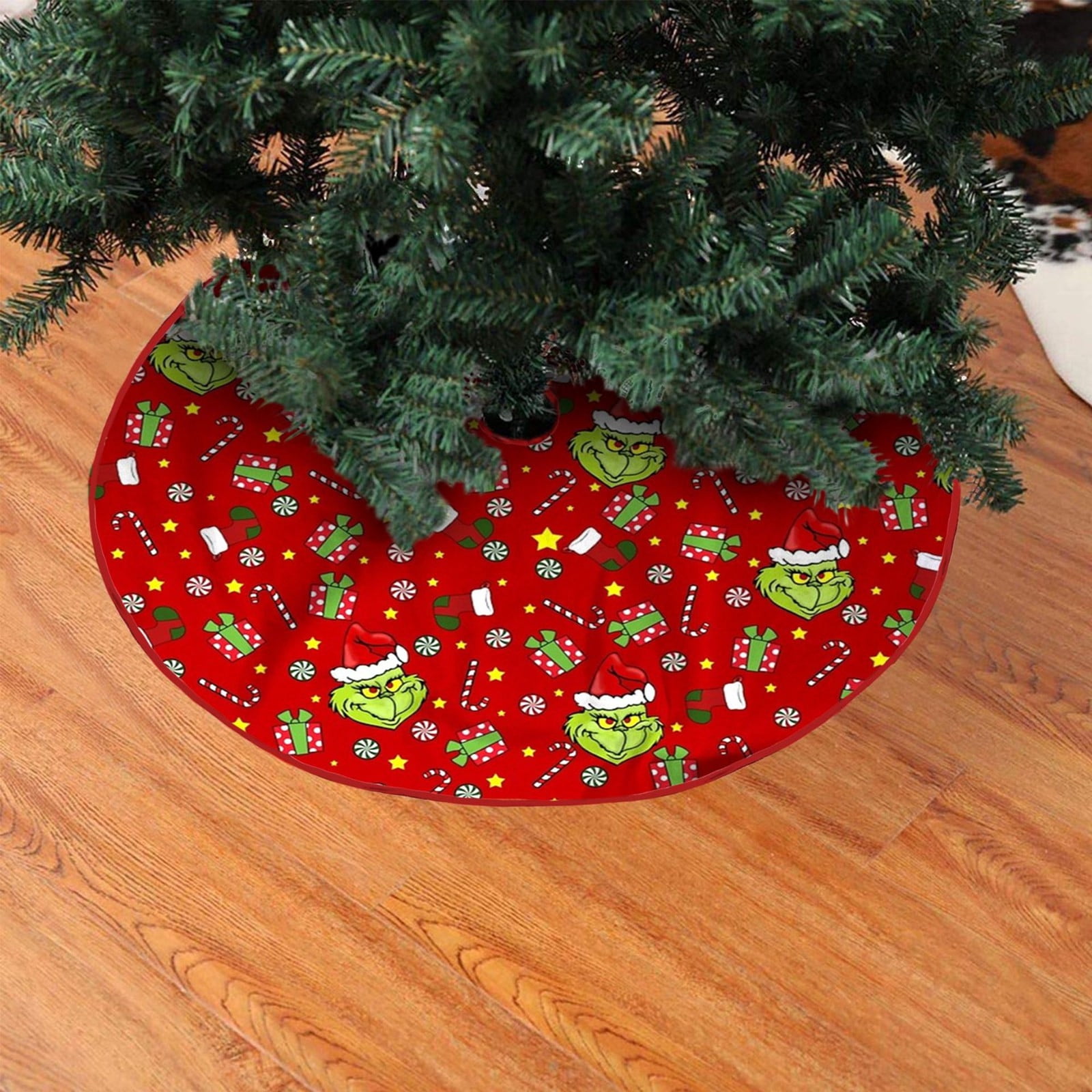 QAZXD Ornaments for Christmas Christmas Tree Skirt 30/35.4 Inches