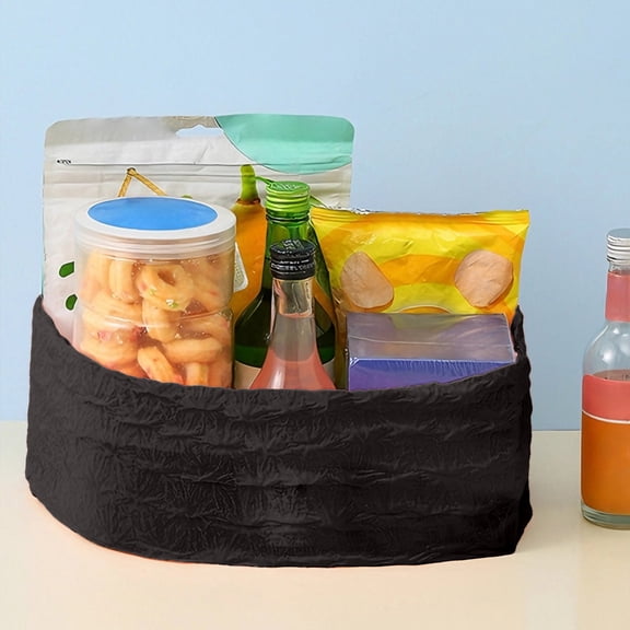 QAZbgdl Expandable, Multi-Functional Large-Capacity Stretchable Shopping Bag, 1-Pack, 19x11x1cm, for Groceries, Travel, and Daily Errands, Reusable and Foldable