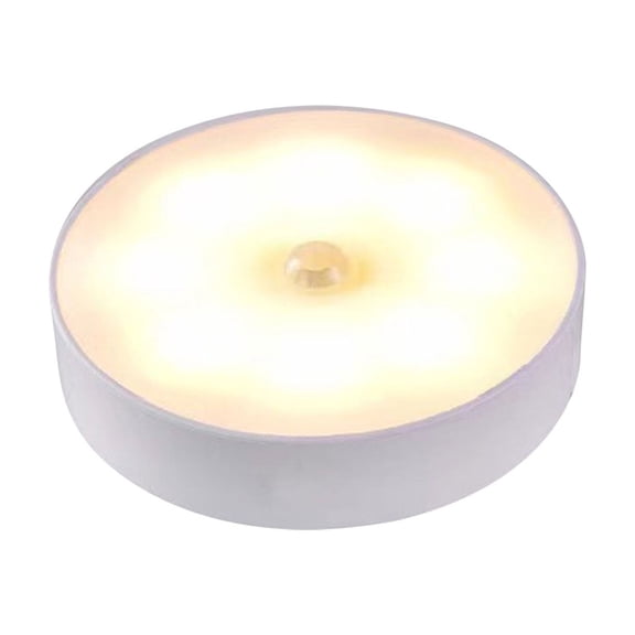 QAZbgdl LED Night Light with Motion Sensor | Energy-Saving Eye Protection Lamp | Warm Home Lighting for Hallways & Bedrooms