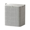 thumbnail image 1 of QAZbgdl Non-Woven Zipper Storage Bags for Clothes & Quilts | Foldable Travel & Moving Baskets | Large Capacity | 2-Pack | Multiple Sizes, 1 of 2