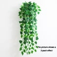 thumbnail image 1 of QAZbgdl Simulated Silk Wall Hanging Flower | Indoor Leaf Decoration | Fake Green for Wall | 95cm Long | 1 Pack, 1 of 7