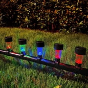QAZbgdl Solar LED Pool Light 6 Pack for Above Ground Pool Fence Ring Decoration - Solar Powered Night Light for Outdoor Swimming Pools Backyard Parties Trampolines