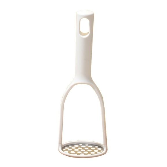 QAZbgdl Stainless Steel Potato Masher Garlic Press | Manual Garlic Masher for Food Puree | Hand Held Vegetable Fruit Crusher Grinder for Ginger Chili | Small Portable Kitchen Tool for Mashing Cooking